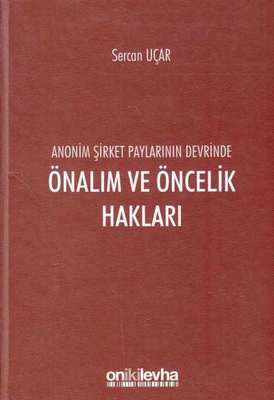 Önalım ve Öncelik Hakları Sercan Uçar