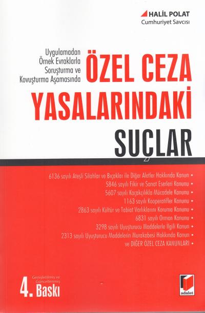Özel Ceza Yasalarındaki Suçlar Halil Polat