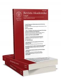 Revista Akademike Legal 2021 Yılı Aboneliği (2 Sayı) Yayın Kurulu
