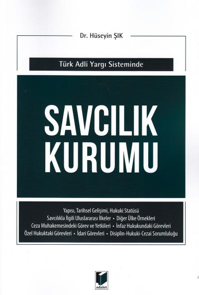 Savcılık Kurumu Hüseyin Şık