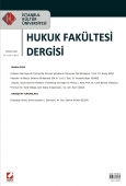 İstanbul Kültür Üniversitesi Hukuk Fakültesi Dergisi Cilt:7 – Sayı:2 T