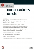 İstanbul Kültür Üniversitesi Hukuk Fakültesi Dergisi Cilt:9 – Sayı:1 O