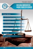 Mevlana Üniversitesi Hukuk Fakültesi Dergisi Cilt:2 – Sayı:2 Aralık 20