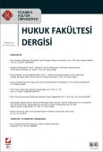 İstanbul Kültür Üniversitesi Hukuk Fakültesi Dergisi Cilt:9 – Sayı:2 T