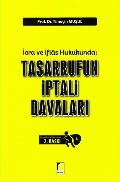 Tasarrufun İptali Davaları Timuçin Muşul