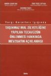Taşınmaz Mal Zilyetliğine Yapılan Tecavüzün Önlenmesi Hakkında Mevzuat