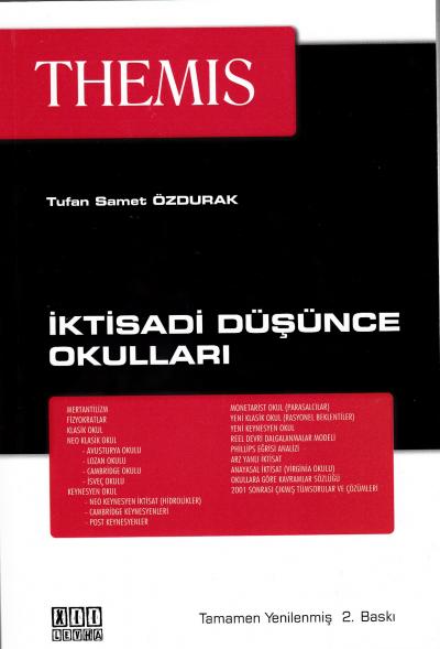 Themis İktisadi Düşünce Okulları Tufan Samet Özdurak