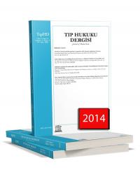 Legal Tıp Hukuku Dergisi ( 2014 Yılı Aboneliği ) ( 2 Sayı ) Legal Yayı