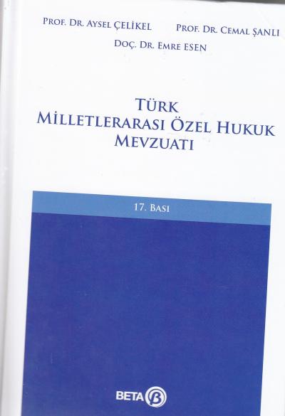 Türk Milletlerarası Özel Hukuk Mevzuatı Aysel Çelikel