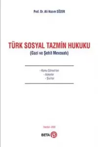 Türk Sosyal Tazmin Hukuku Ali Nazım Sözer