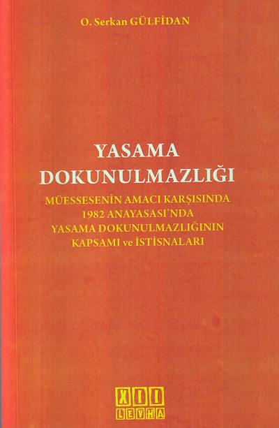 Yasama Dokunulmazlığı Serkan Gülfidan