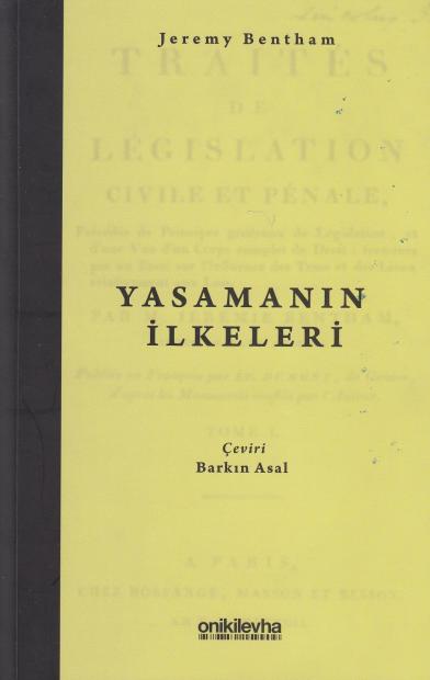 Yasamanın İlkeleri Jeremy Bentham