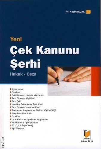 Yeni Çek Kanunu Şerhi Nazif Kaçak