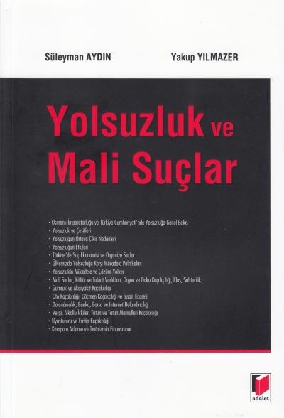 Yolsuzluk ve Mali Suçlar Süleyman Aydın