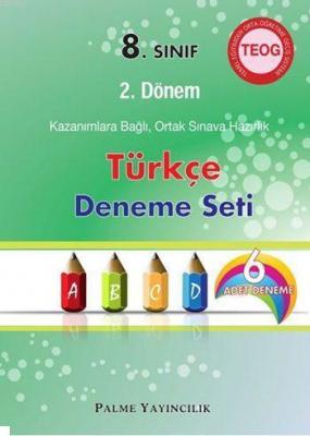 8. Sınıf TEOG 2. Dönem Türkçe Deneme Seti Kolektif