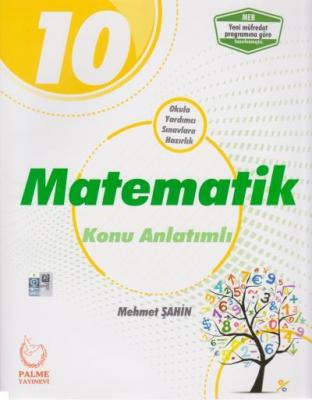 Palme Yayınları 10. Sınıf Matematik Konu Anlatımlı Palme Mehmet Şahin