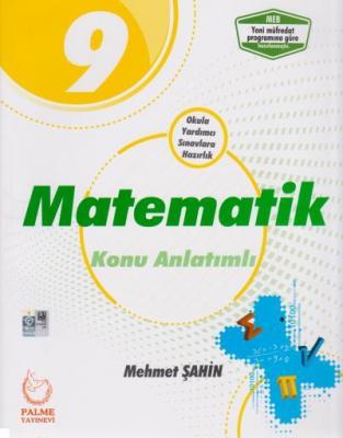 Palme Yayınları 9. Sınıf Matematik Konu Anlatımlı Palme Mehmet Şahin