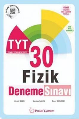 Palme Yayınları TYT Fizik 30 Deneme Sınavı Palme Cemil Ayan