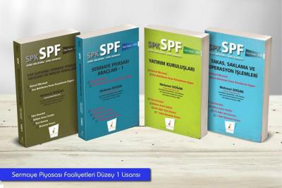 SPK - SPF Sermaye Piyasası Faaliyetleri Düzey 1 Lisansı (4 Kitap) Mehm
