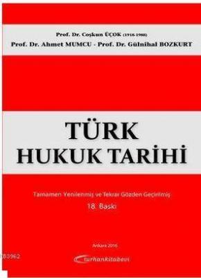 Türk Hukuk Tarihi Ahmet Mumcu