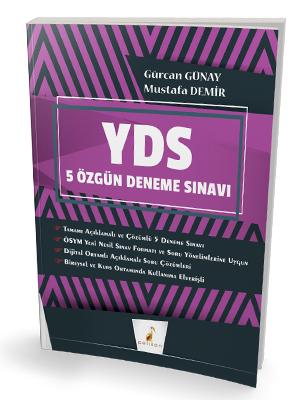 YDS Çek Kopart 5 Özgün Deneme Sınavı Dijital Çözümlü Gürcan Günay