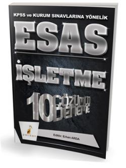 Esas İşletme 10 Çözümlü Deneme KPSS ve Kurum Sınavlarına Yönelik 2018