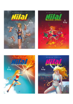 Hilal Çizgi Roman Serisi (4 Kitap Takım)