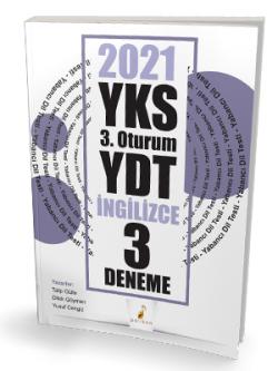 Pelikan Yayınları 2021 YKS YDT İngilizce 3 Deneme Sınavı