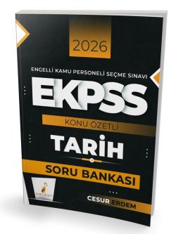 Pelikan Yayınları 2026 EKPSS Tarih Konu Özetli Soru Bankası