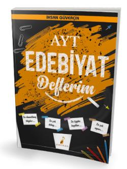 Pelikan Yayınları AYT Edebiyat Defterim