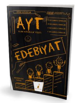Pelikan Yayınları AYT Edebiyat Merdiven Serisi Soru Bankası