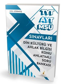 Pelikan Yayınları TYT AYT MSÜ Din Kültürü ve Ahlak Bilgisi Konu Anlatımlı Soru Bankası