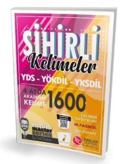YDS YÖKDİL YKSDİL Sihirli Kelimeler 4 Ayda 1600 Akademik Kelime Çek Kopart 16 Fasikül