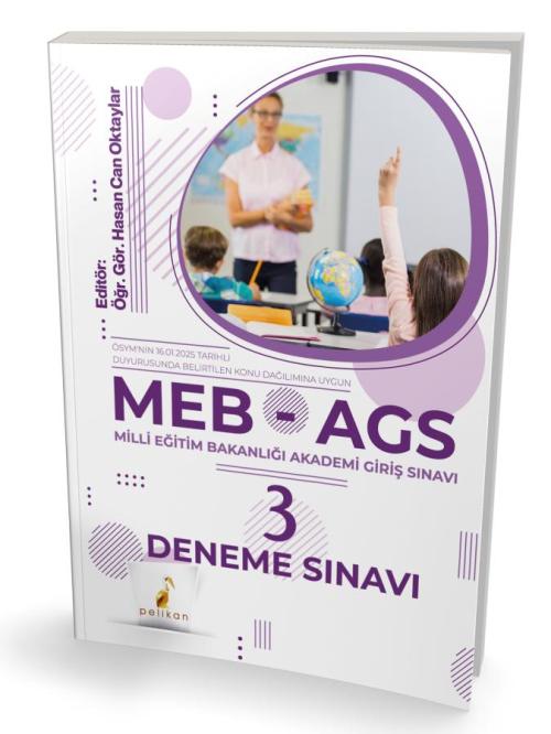 2025 MEB - AGS Hazırlık 3 Deneme Sınavı - kitap Hasan Can Oktaylar