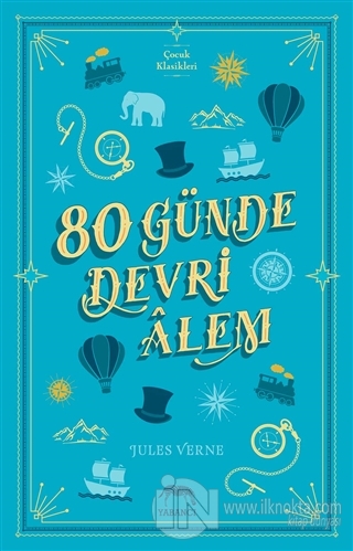 80 Günde Devri Alem (Ciltli) - kitap Jules Verne