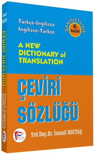 A New Dictionary of Translation Çeviri Sözlüğü - kitap İsmail Boztaş