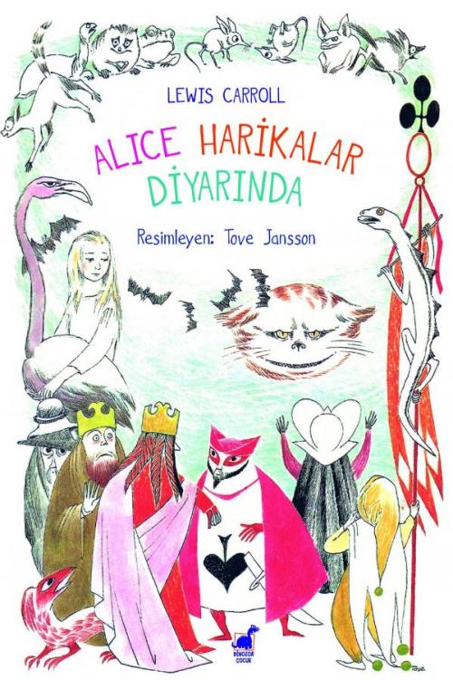 Alice Harikalar Diyarında - kitap Lewis Carroll
