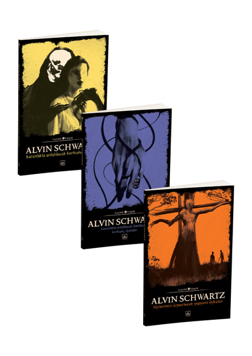 Alvin Schwartz Korkunç Öyküler 3 Kitap Takım - kitap Alvin Schwartz
