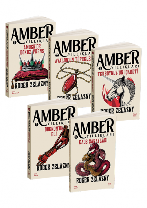 Amber Yıllıkları 5 Kitap Takım - kitap Roger Zelazny