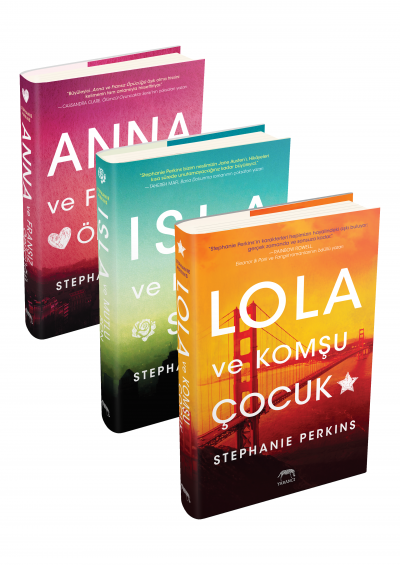 Anna, Lola ve Isla 3 Kitap Takım - kitap Stephanie Perkins