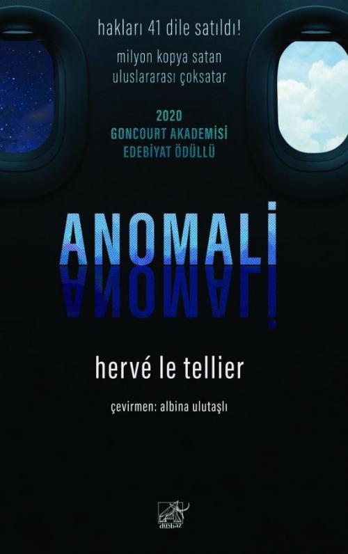 Anomali - kitap Hervé Le Tellier