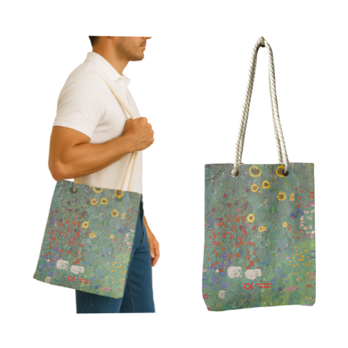 Ayçiçeği ile yazlık bahçe - Gustav Klimt - kitap
