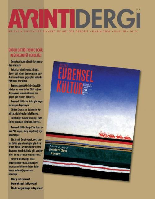 Ayrıntı Dergi 18. Sayı - kitap