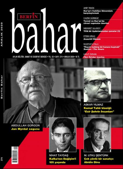 Berfin Bahar Aylık Kültür Sanat ve Edebiyat Dergisi, Aralık 2020 / 274