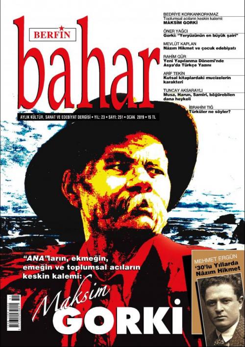Berfin Bahar Aylık Kültür Sanat ve Edebiyat Dergisi Sayı: 251 Ocak 201