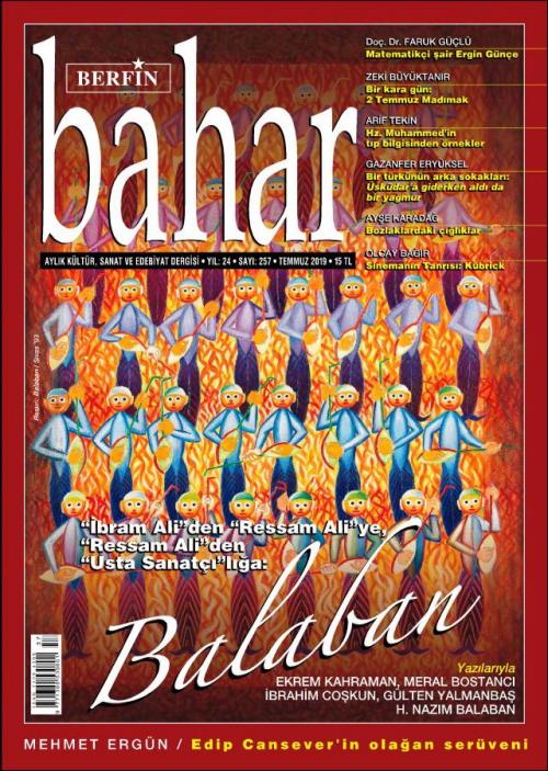 Berfin Bahar Aylık Kültür Sanat ve Edebiyat Dergisi Sayı 257 Temmuz 20