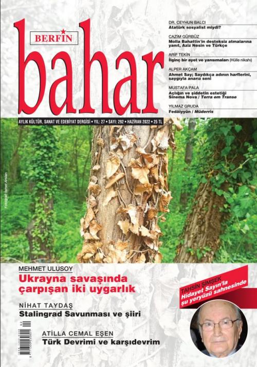 Berfin Bahar Dergisi, Haziran 2022 / 292. Sayı - kitap Kolektif