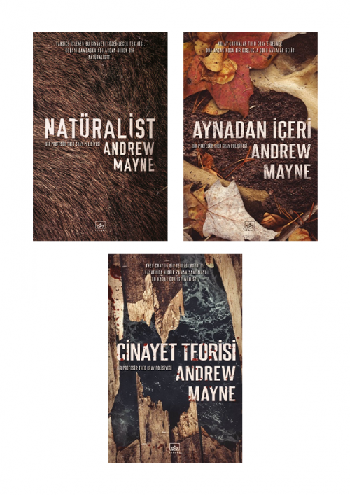 Bir Profesör Theo Cray Polisiyesi 3 Kitap Takım - kitap Andrew Mayne