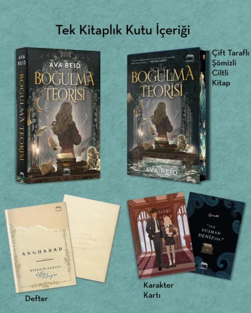 Boğulma Teorisi Özel Baskı Kutulu Set - kitap Ava Reid