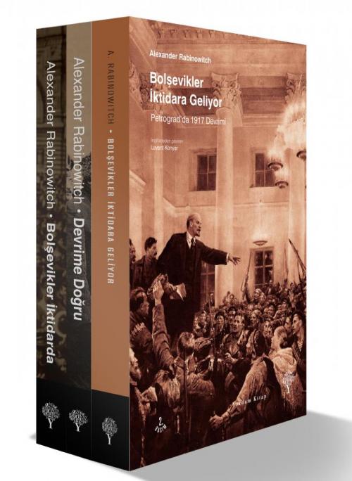 BOLŞEVİK DEVRİM SETİ (3 Kitap) - kitap Alexander RABINOWITCH